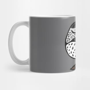 Blackpoll Warbler Graphic Mug